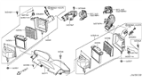 Diagram for Infiniti Air Duct - 16576-EJ70B