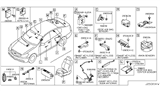 Diagram for Infiniti Air Bag Sensor - K8820-EH60A