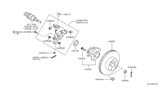 Diagram for Infiniti M45 Wheel Bearing - 43202-EG00A