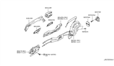 Diagram for Infiniti M45 Door Handle - 82640-EJ71A