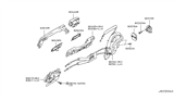 Diagram for 2010 Infiniti M35 Door Handle - 82640-EJ71A