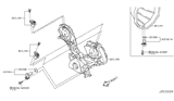Diagram for Infiniti Crankshaft Position Sensor - 23731-4M50B