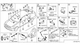 Diagram for Infiniti M45 Car Key - 285E3-EH10D