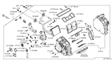 Diagram for Infiniti M35 Blend Door Actuator - 27731-EG100