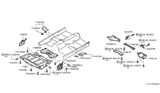 Diagram for 2009 Infiniti M45 Engine Cover - 75892-EG000