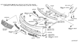 Diagram for Infiniti M45 Grille - 62257-EG600