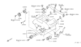 Diagram for Infiniti M35 Thermostat Housing - 11060-AL50A