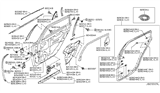 Diagram for Infiniti M45 Weather Strip - 82830-EG00A