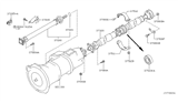 Diagram for 2008 Infiniti M35 Drive Shaft - 37300-EJ70A