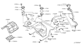 Diagram for 2006 Infiniti M45 Fuel Pump - 17040-EH110