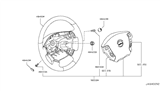 Diagram for 2010 Infiniti M35 Air Bag - K851M-EJ73A