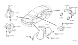 Diagram for Infiniti M45 ABS Control Module - 47660-EH102