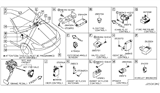 Diagram for Infiniti M45 Body Control Module - 285E1-EH11B