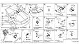 Diagram for 2008 Infiniti M45 Body Control Module - 284B1-EJ80A