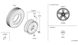 Diagram for 2010 Infiniti M45 Spare Wheel - D0C00-EJ94A