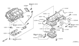 Diagram for Infiniti Q70L Dipstick - 11140-JK20B