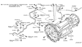 Diagram for 2005 Infiniti Q45 Dipstick - 31086-CR900