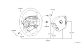 Diagram for 2006 Infiniti M45 Steering Wheel - 48430-EG701