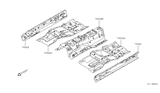 Diagram for 2008 Infiniti M45 Floor Pan - 74320-EH030