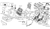 Diagram for Infiniti M35 Seat Cushion - 87361-EG00A