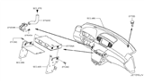 Diagram for 2008 Infiniti M35 Climate Control Module - 27760-EH60A