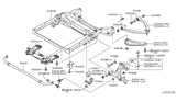 Diagram for 2010 Infiniti M35 Sway Bar Kit - 54610-EG001