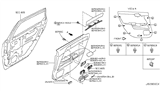 Diagram for 2007 Infiniti M35 Ashtray - 82966-EG00A