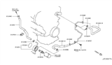 Diagram for Infiniti Oil Cooler Hose - 21306-JK51A