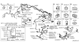 Diagram for Infiniti Brake Line - 46211-EG00A