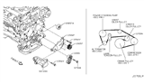 Diagram for 2009 Infiniti M45 Timing Belt Tensioner - 11955-AR00B