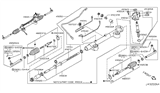 Diagram for 2008 Infiniti EX35 Tie Rod End - D8640-EG025