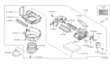 Diagram for 2006 Infiniti M35 Blower Motor - 27225-CA002