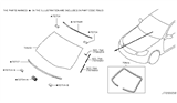 Diagram for Infiniti M45 Windshield - G2700-EJ70A