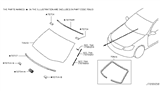 Diagram for 2007 Infiniti M35 Windshield - G2700-EJ70A