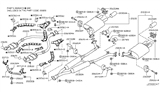 Diagram for 2009 Infiniti M35 Tail Pipe - 20100-EH000