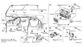 Diagram for Infiniti M45 Relay Block - 24350-EH10A