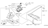 Diagram for 2008 Infiniti M35 Shift Knob - 34910-EJ70A