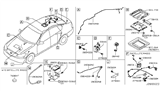 Diagram for 2010 Infiniti M45 Antenna Cable - 28243-1DV0A