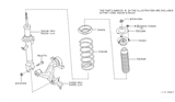 Diagram for Infiniti M35 Shock Absorber - 56110-EG025