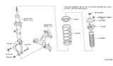 Diagram for Infiniti M35 Shock Absorber - E6110-EG02B