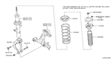 Diagram for 2007 Infiniti M45 Shock Absorber - E6110-EG02B