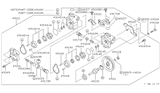 Diagram for 1997 Infiniti J30 Power Steering Pump - 49110-10Y00