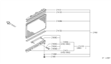 Diagram for 1993 Infiniti J30 Oil Cooler - 21606-0P600