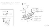 Diagram for 1993 Infiniti J30 Dipstick - 31086-62L10