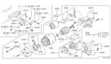 Diagram for Infiniti Starter Solenoid - 23343-30P17
