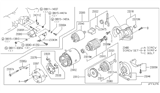 Diagram for Infiniti Starter Drive - 23361-25V10