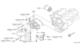 Diagram for 1993 Infiniti J30 Crankshaft Seal - 13042-42L00