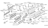 Diagram for Infiniti J30 Engine Cover - 13265-30P00