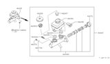 Diagram for 2012 Infiniti FX50 Brake Fluid Level Sensor - 46048-64J01