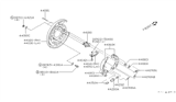 Diagram for Infiniti J30 Parking Brake Shoe - 44060-0P026